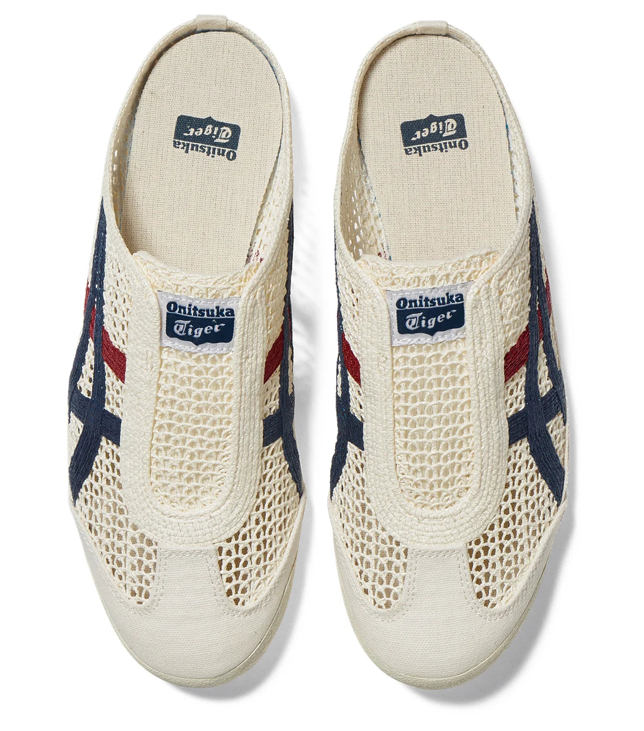 ONITSUKA TIGER MEXICO 66 SABOT CREAM MAKO BLUE RED