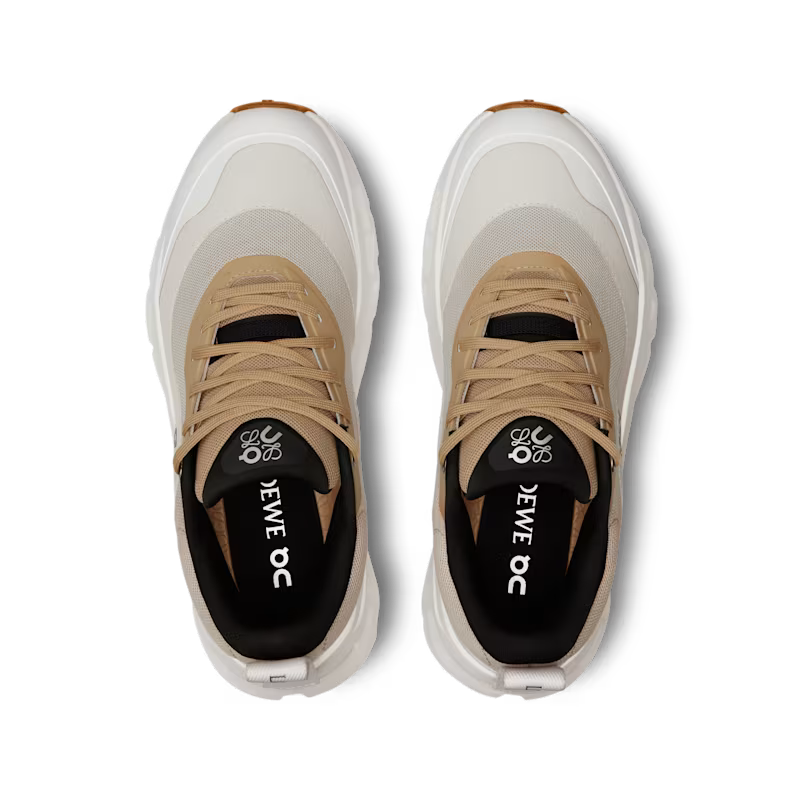 Loewe x On White and Tan Cloudtilt