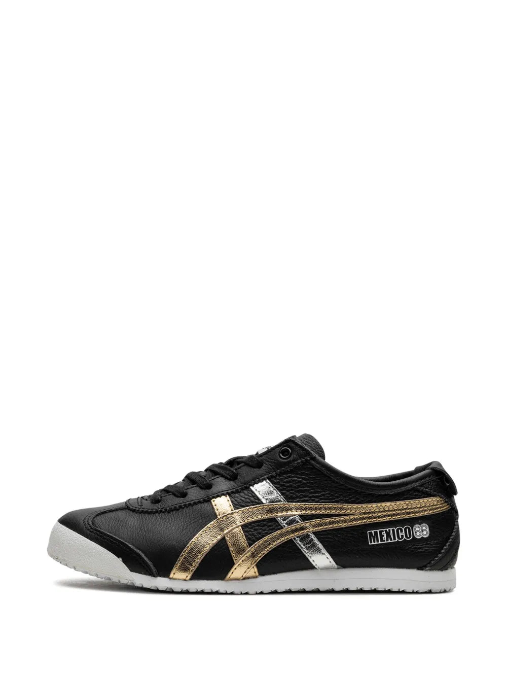 Onitsuka Tiger Mexico 66 Black Gold Silver