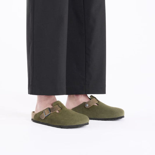 Birkenstock Boston Army Green