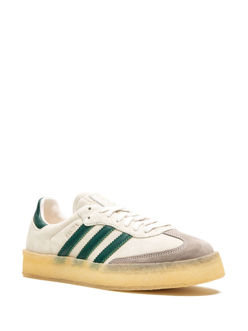 x Kith x Clarks Samba "8th Street - White"