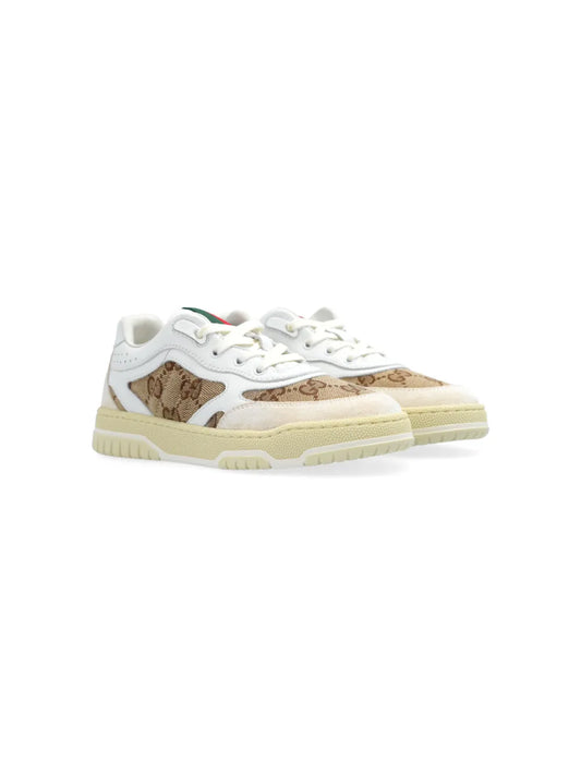 Gucci Re-Web Sneaker GG Canvas White Beige