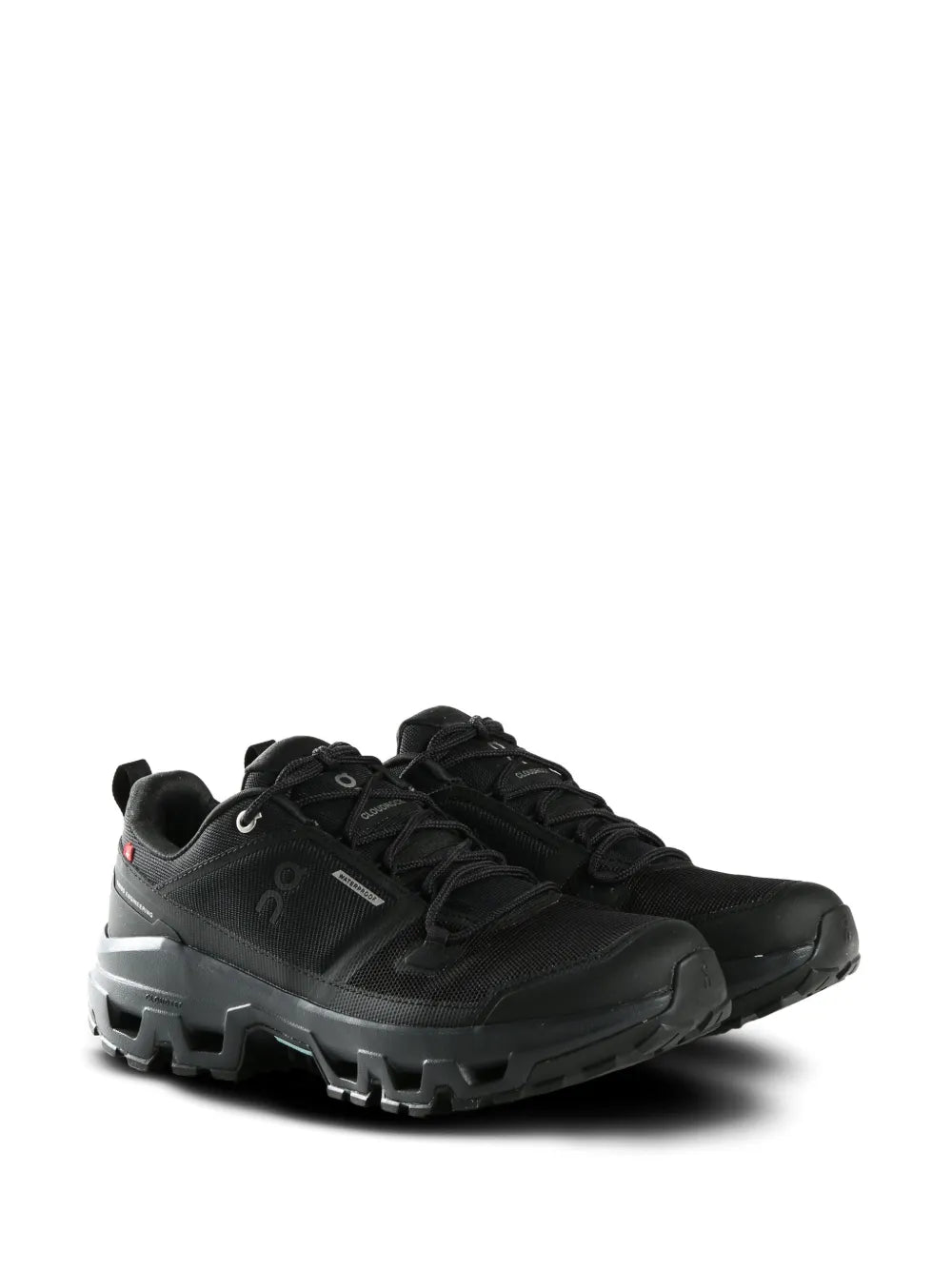 On Running Cloudrock Low Waterproof All Black