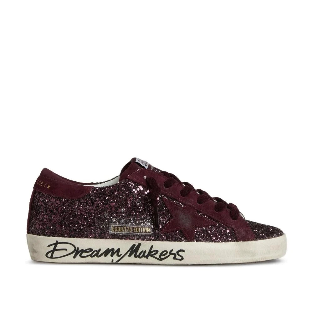Golden Goose Super-Star sneakers for Women - Burgundy in Kuwait