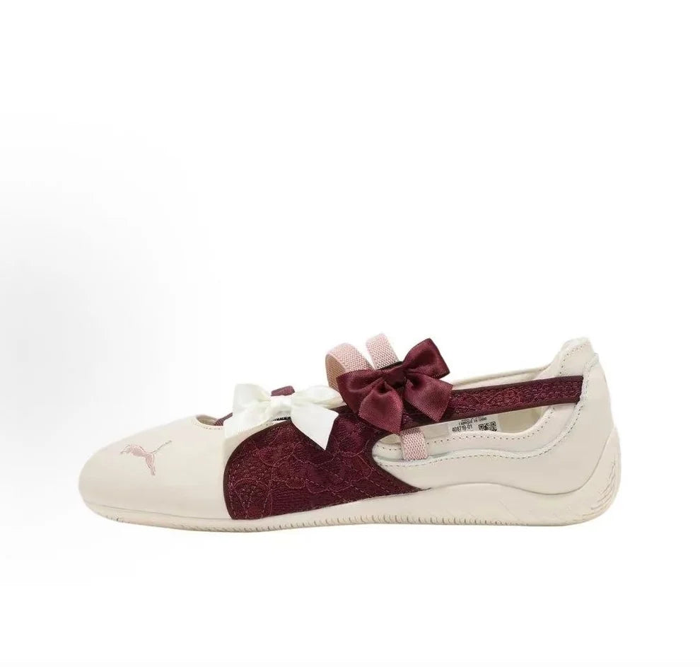 Puma Speedcat Ballet Frosted Ivory Ruby Shimmer (Women's