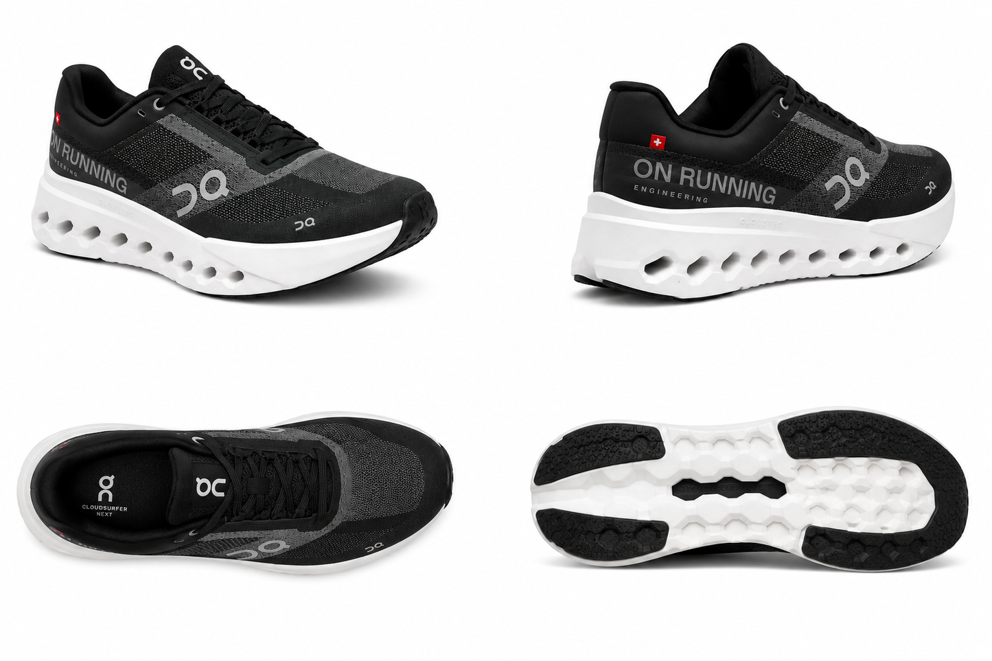 On CloudSurfer Next White Black