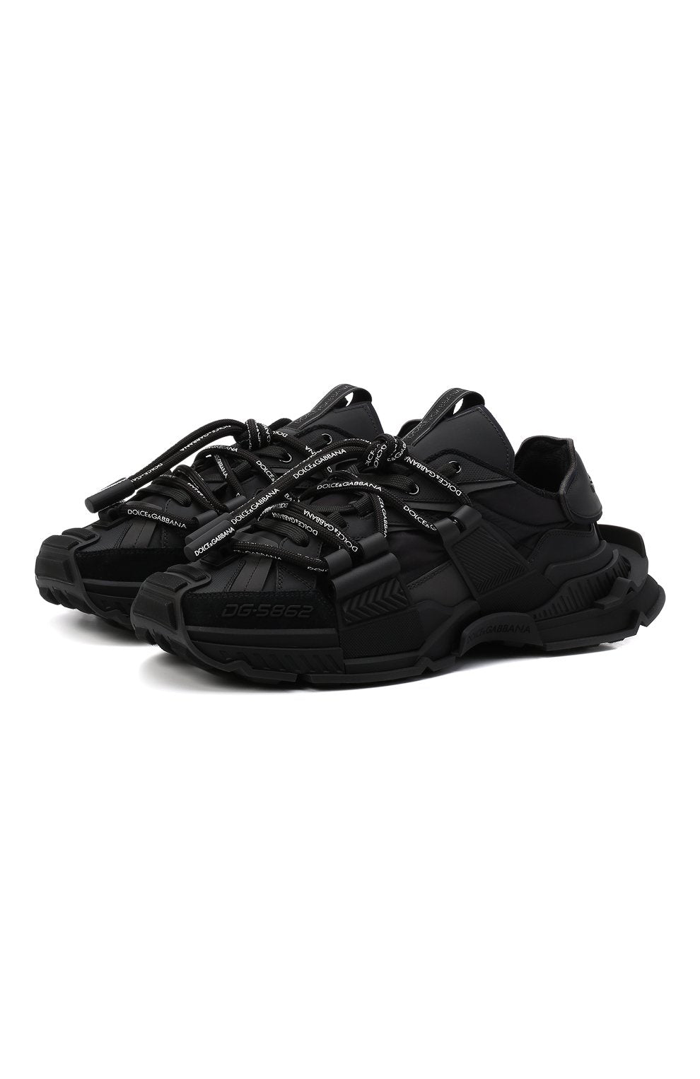 Dolce & Gabbana Space Chunky low-top Sneakers | Black