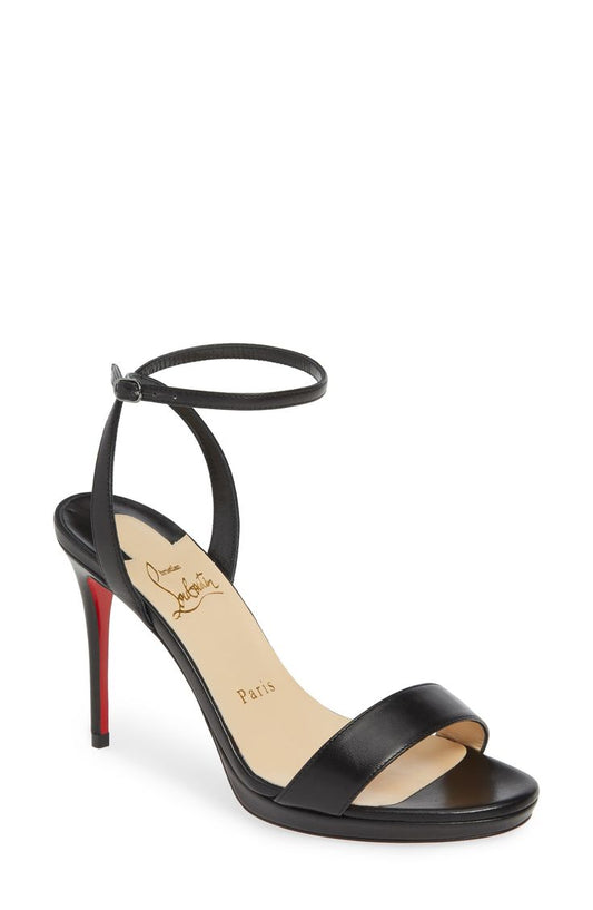 Christian Louboutin Loubi Queen Black Heels
