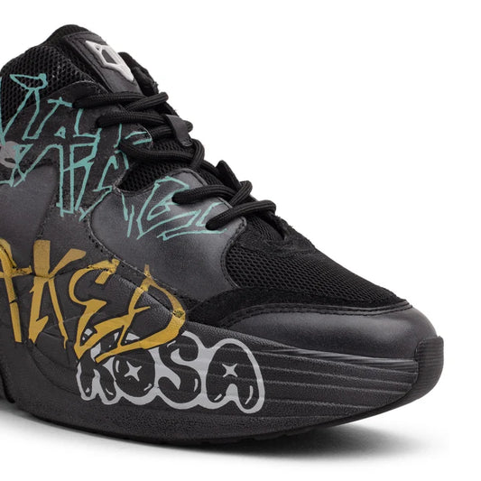 Naked Wolfe Titan Graffiti Sneakers