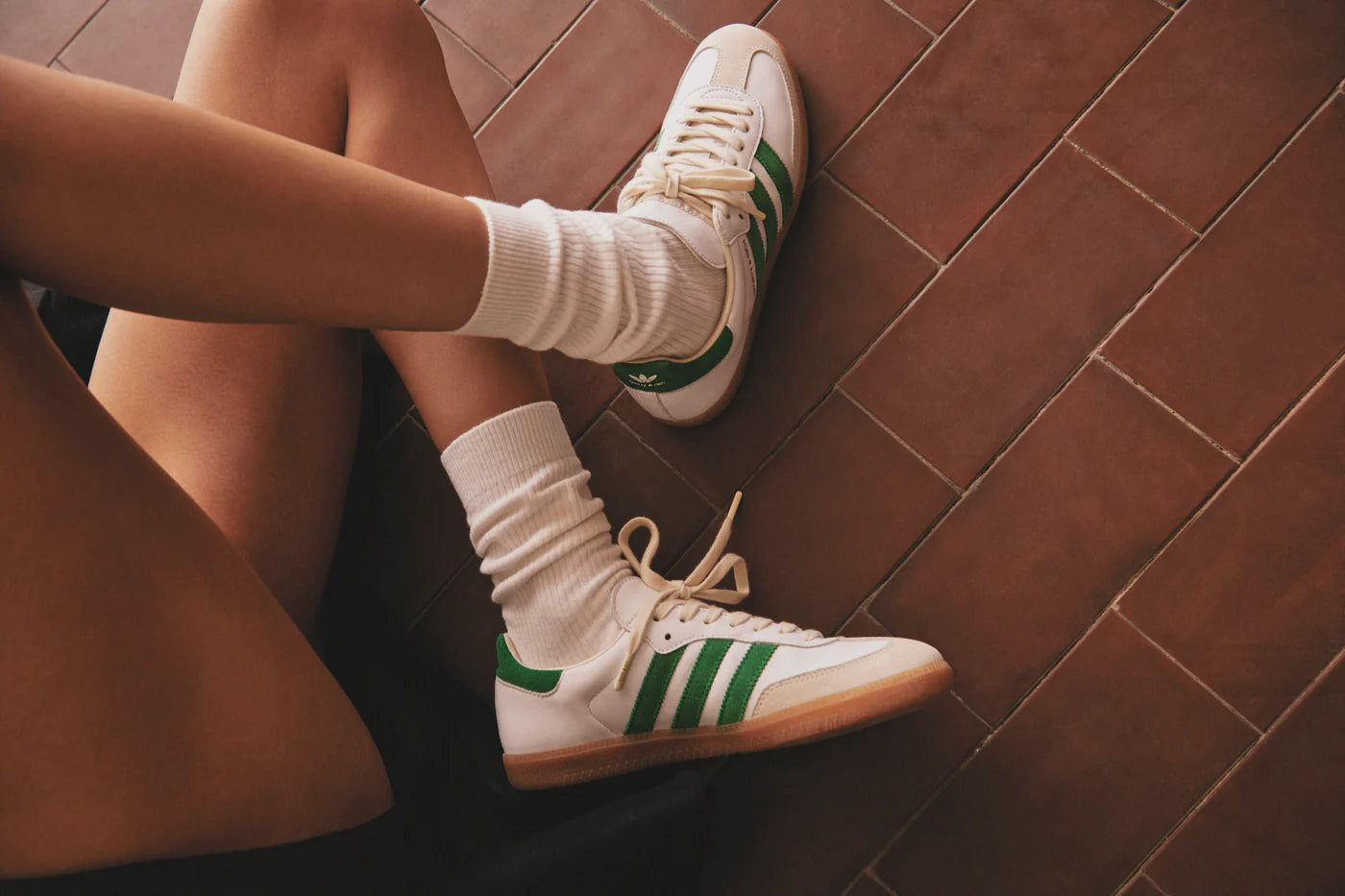 Adidas Samba OG Sporty & Rich White Green