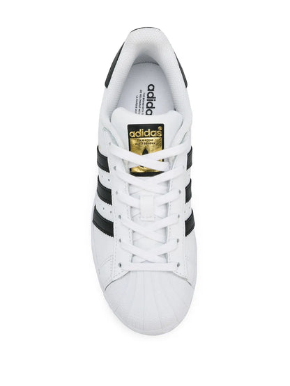 adidas superstars black and white