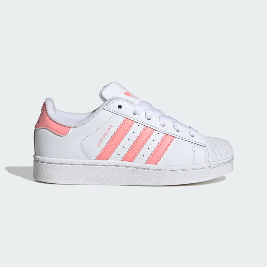 adidas Superstar White Glow Pink