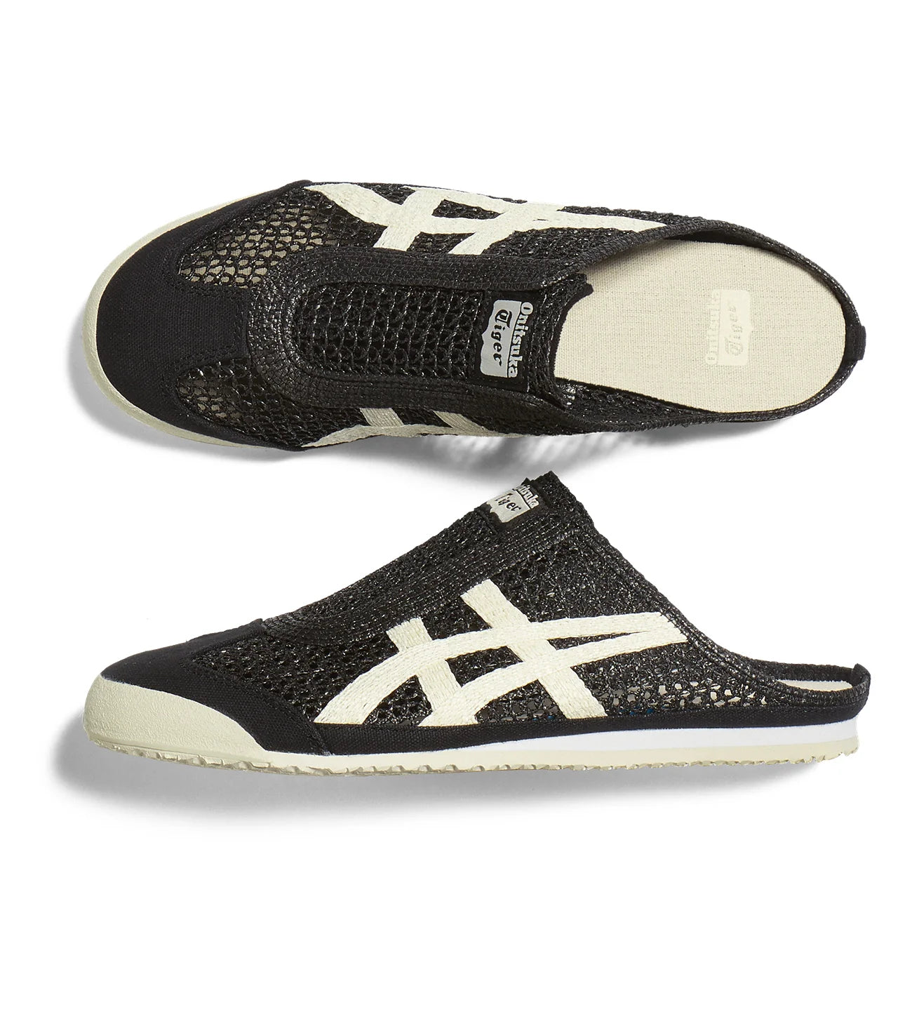 ONITSUKA TIGER MEXICO 66 SABOT BLACK CREAM