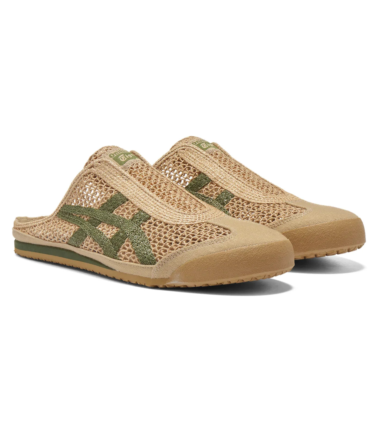 ONITSUKA TIGER MEXICO 66 SABOT BEIGE GREEN