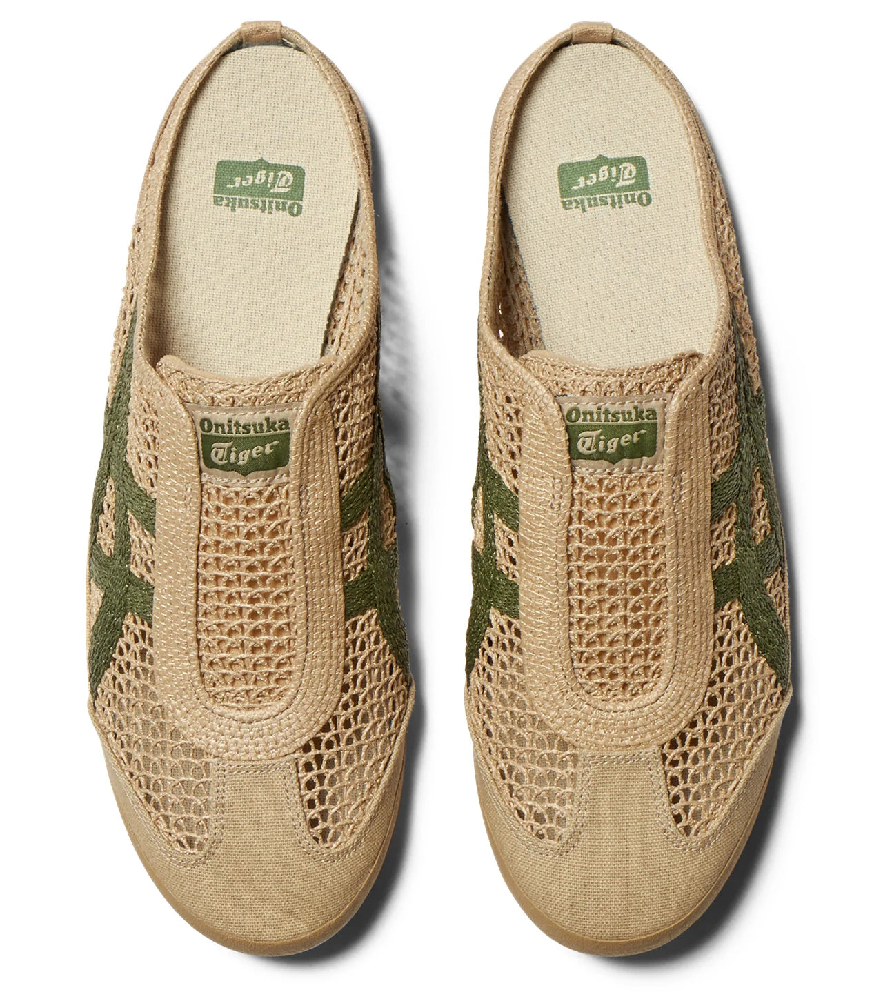 ONITSUKA TIGER MEXICO 66 SABOT BEIGE GREEN