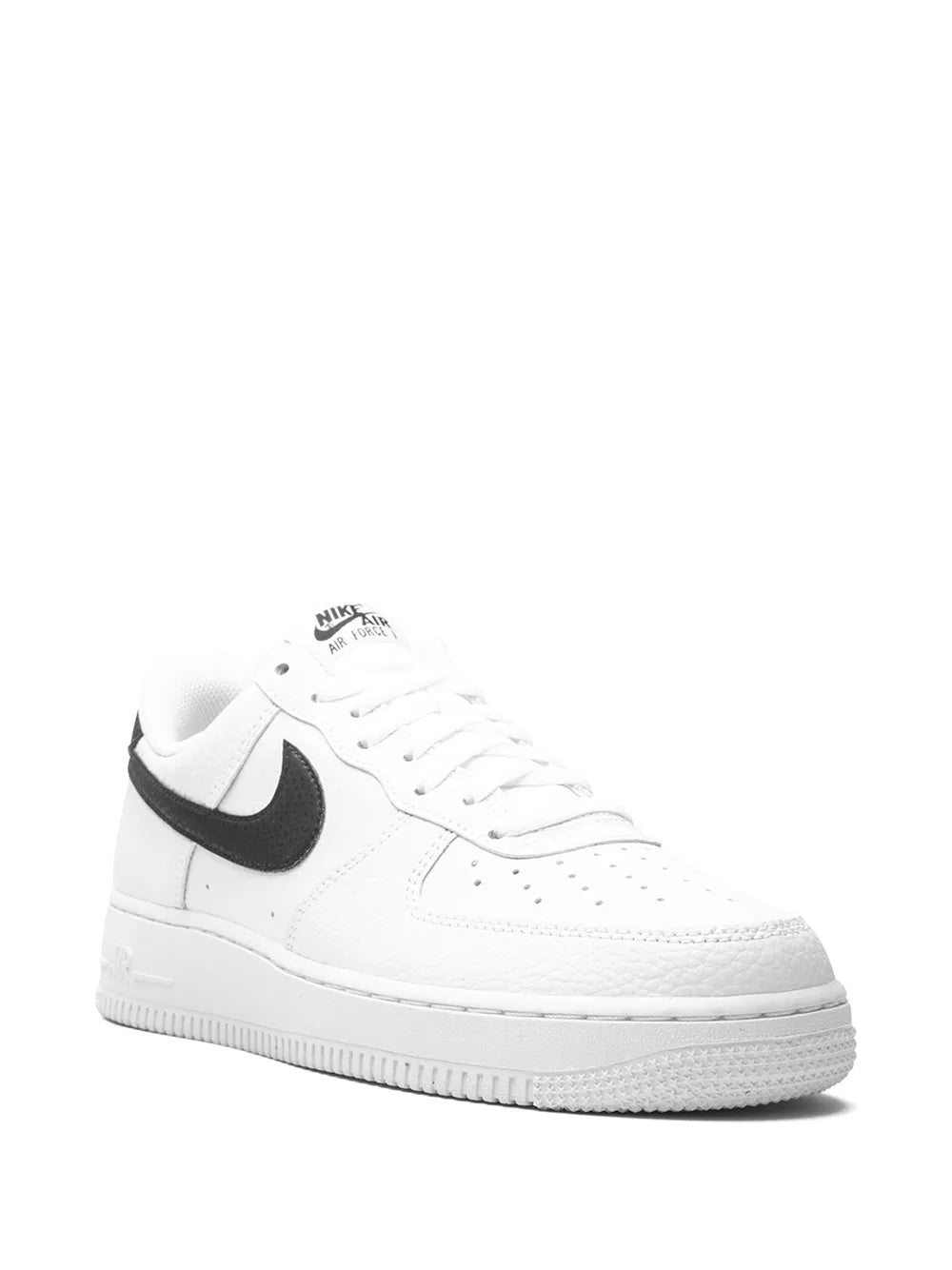 Nike Air Force 1 Low ‘07 White Black Pebbled Leather