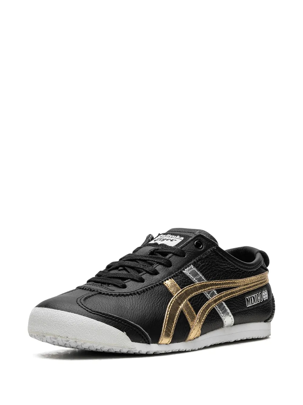 Onitsuka Tiger Mexico 66 Black Gold Silver