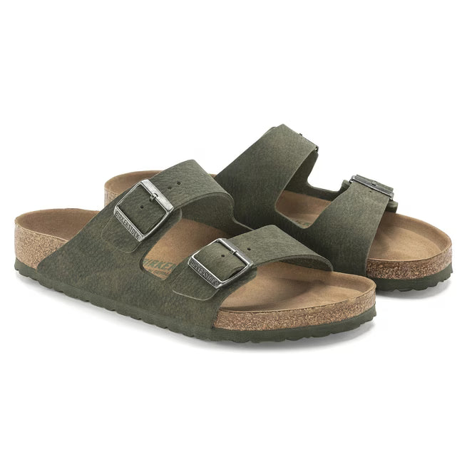 BIRKENSTOCK ARIZONA VEGAN MICROFIBER DESERT DUST THYME
