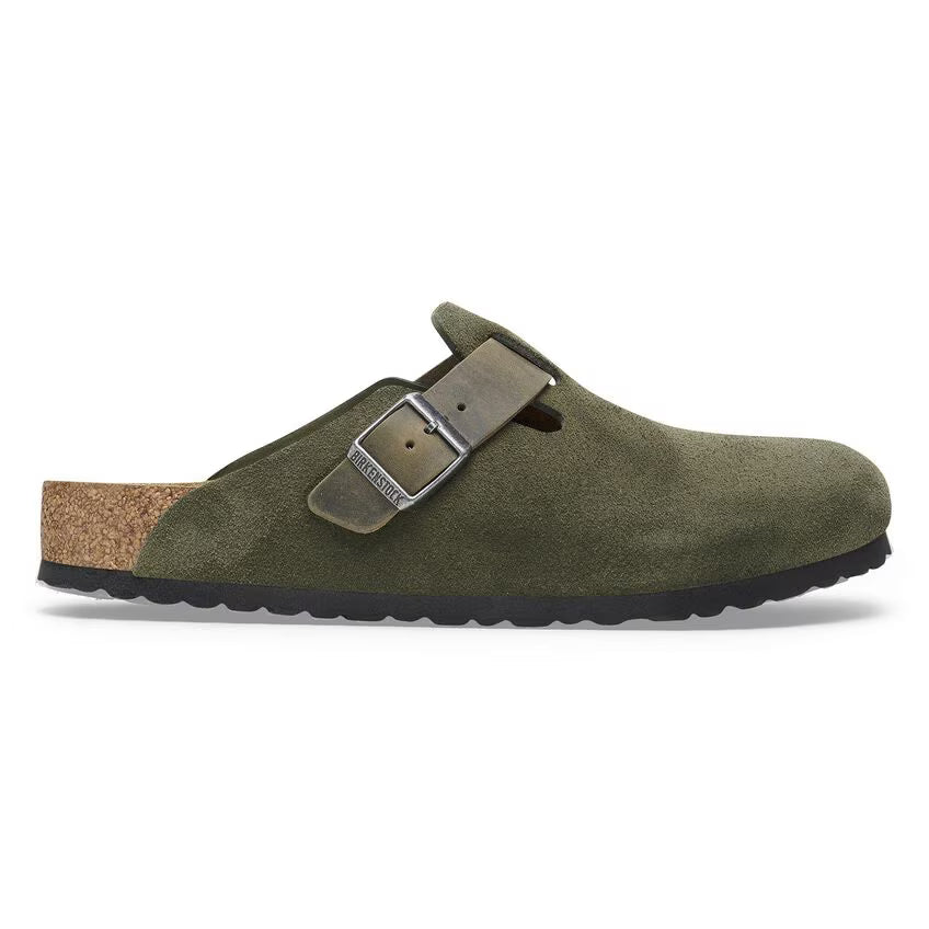 Birkenstock Boston Army Green 
