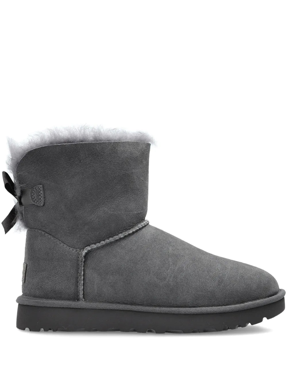 UGG Mini Bailey Bow II Boot Eve Gray