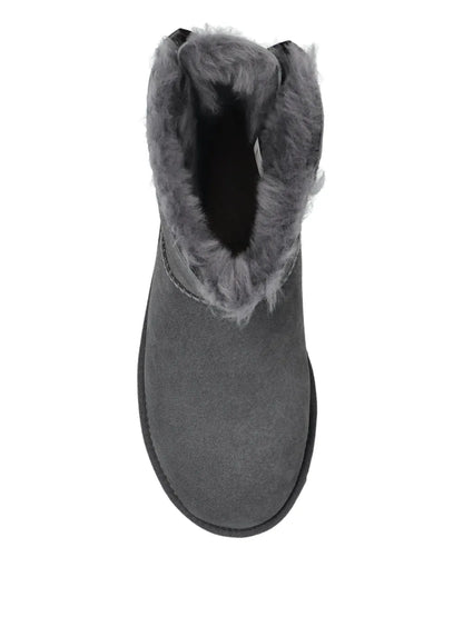 UGG Mini Bailey Bow II Boot Eve Gray