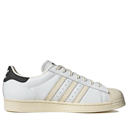 adidas Superstar Debossed Stripes Wonder White Black