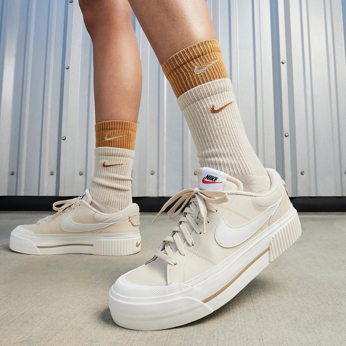 Nike Court Legacy Lift Pearl White Phantom