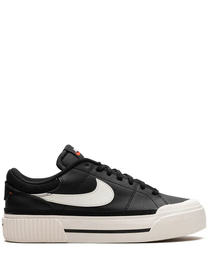 Nike Court Legacy Lift "Black Sail" Sneakers | Black