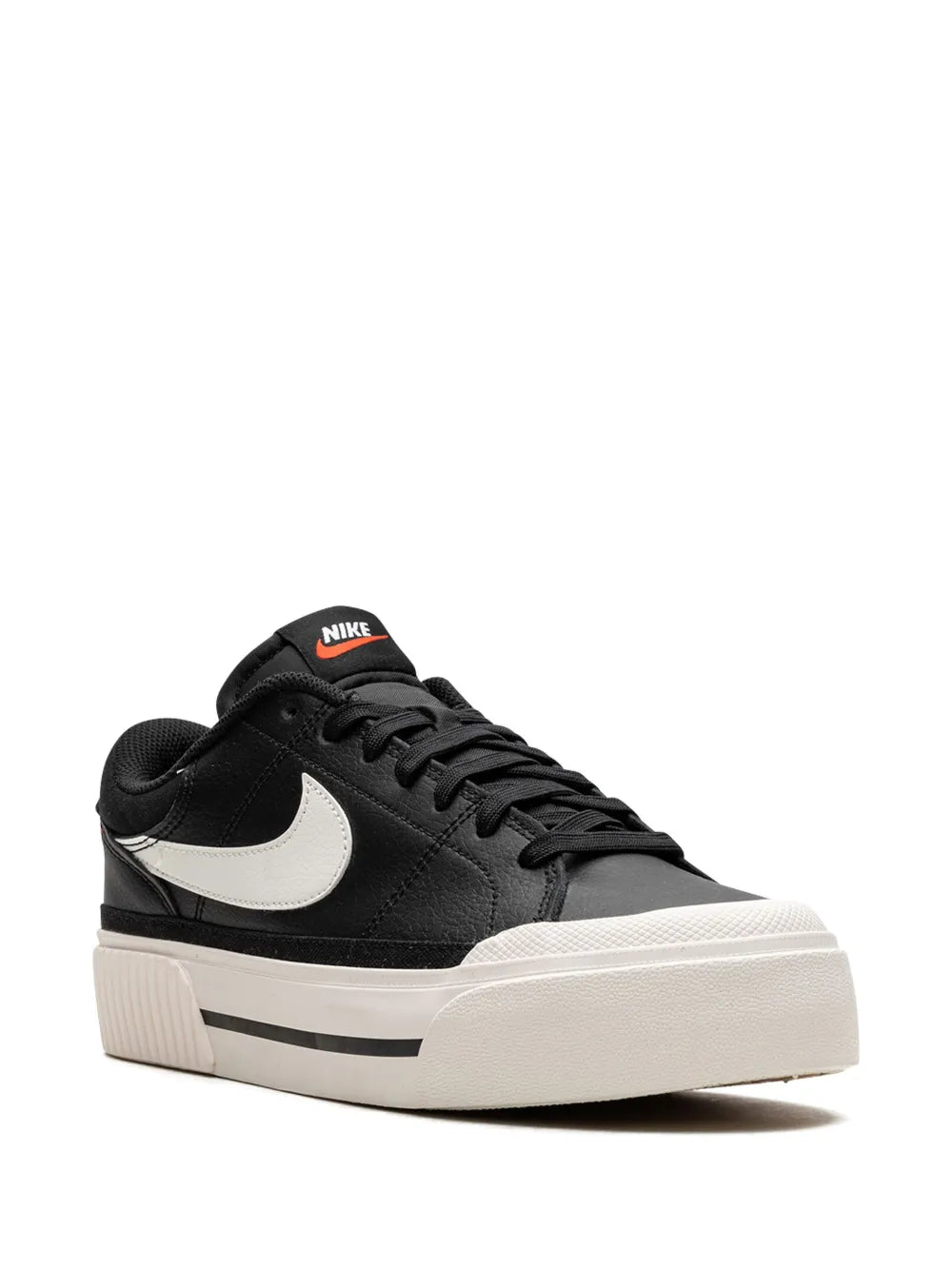Nike Court Legacy Lift "Black Sail" Sneakers | Black