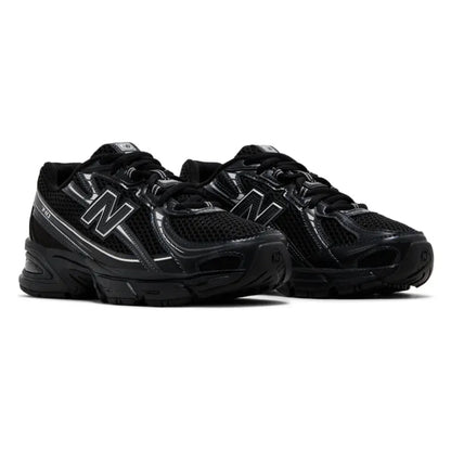 New Balance 740 Big Kid 'Black Silver Metallic'