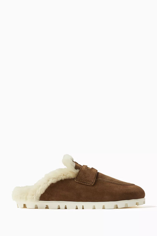 Miu Miu Slipper Brown