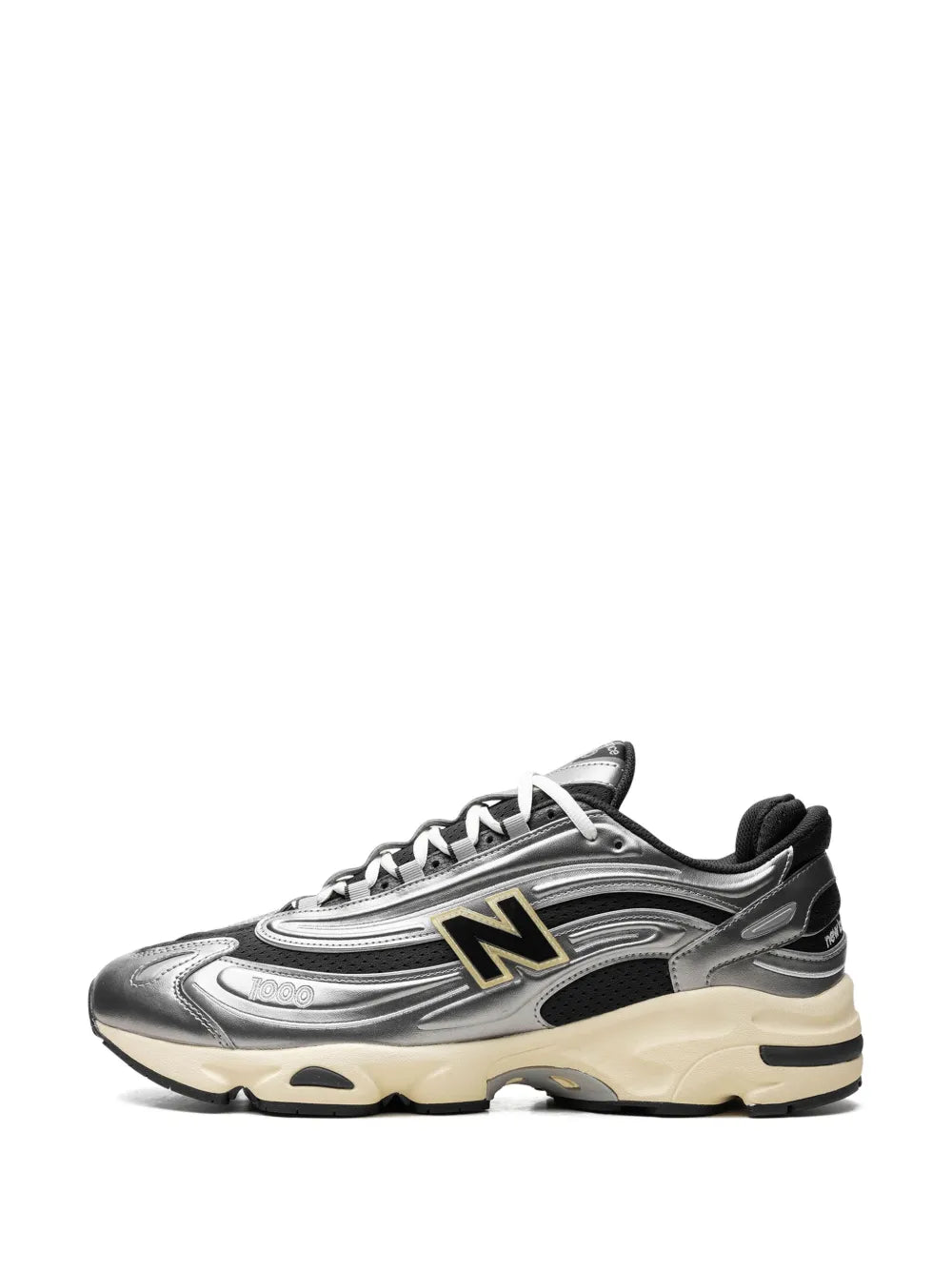 New Balance 1000 Metallic Sneakers – Silver