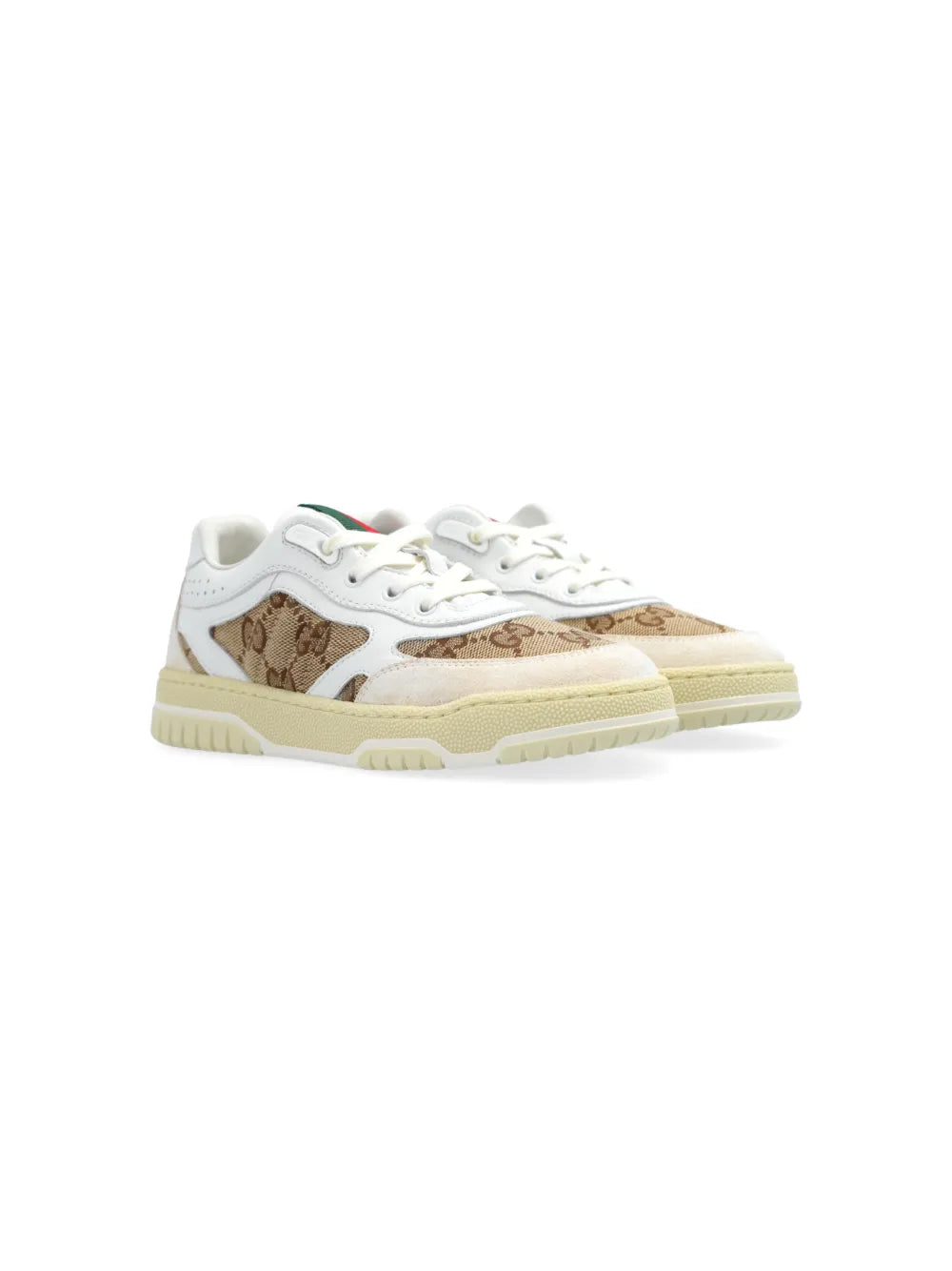 Gucci Re-Web Sneaker GG Canvas White Beige