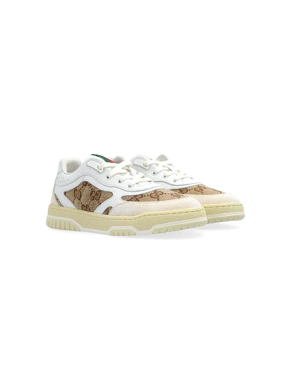 Gucci Re-Web Sneaker GG Canvas White Beige