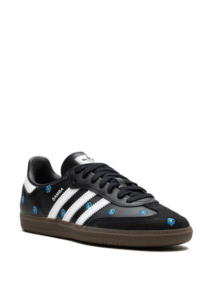 adidas Samba Light Blue Floral Core Black