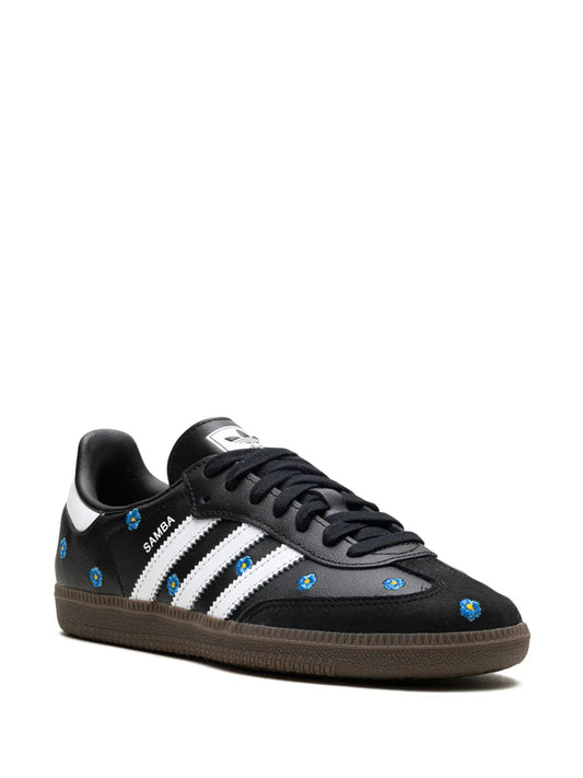 adidas Samba Light Blue Floral Core Black