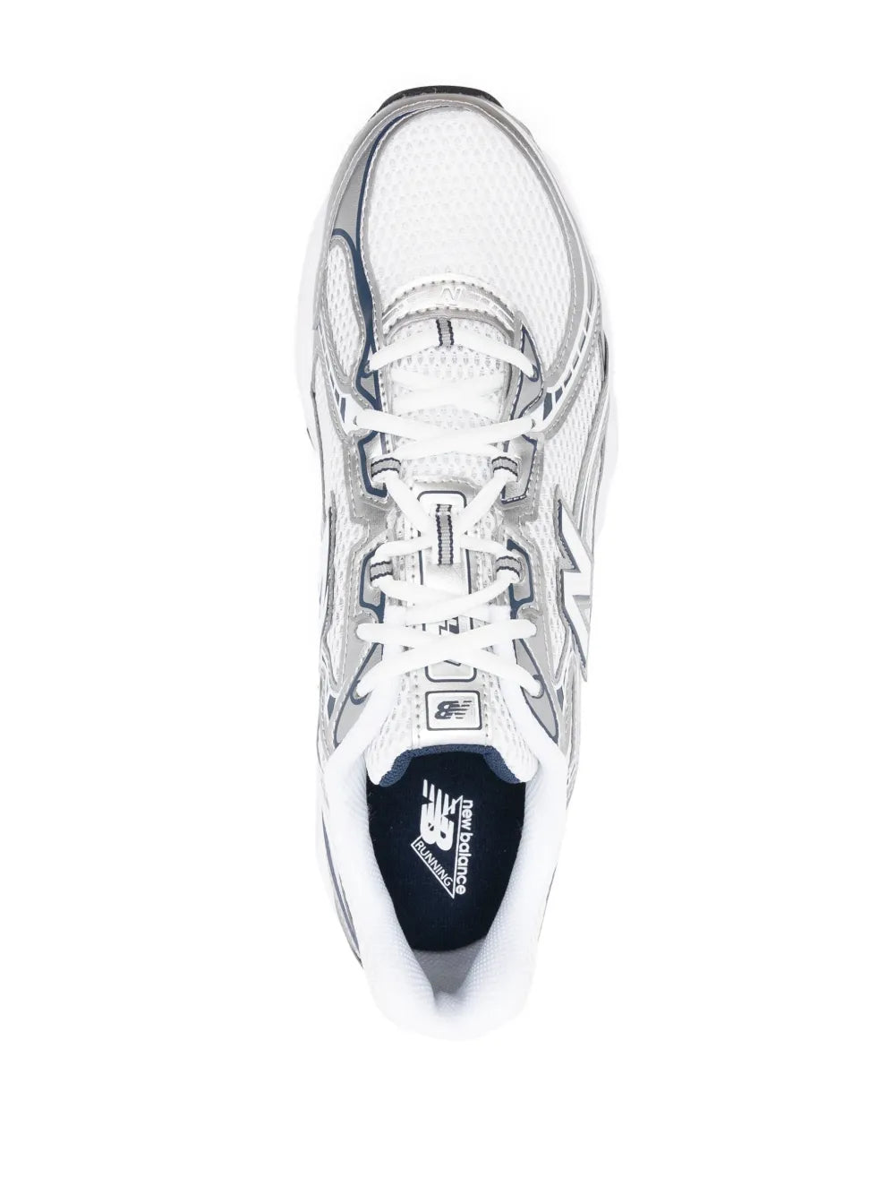 New Balance 740 White Silver Navy