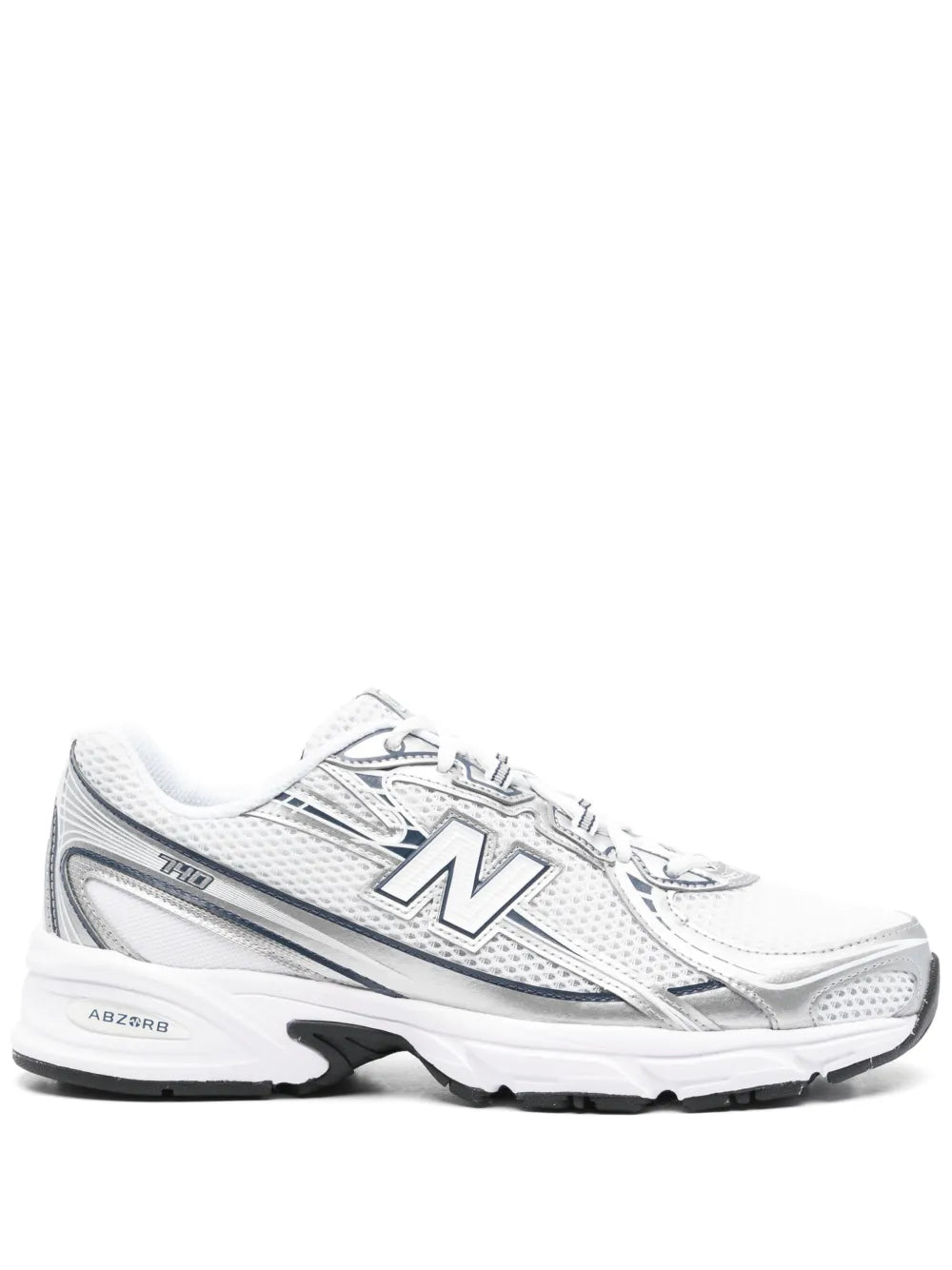 New Balance 740 White Silver Navy