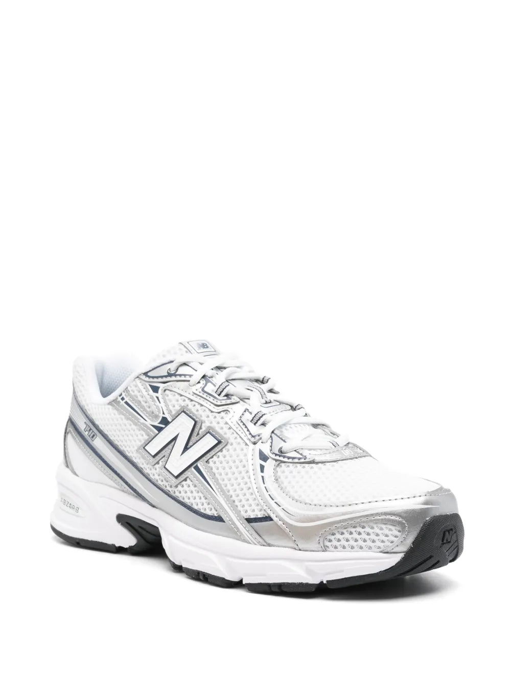 New Balance 740 White Silver Navy