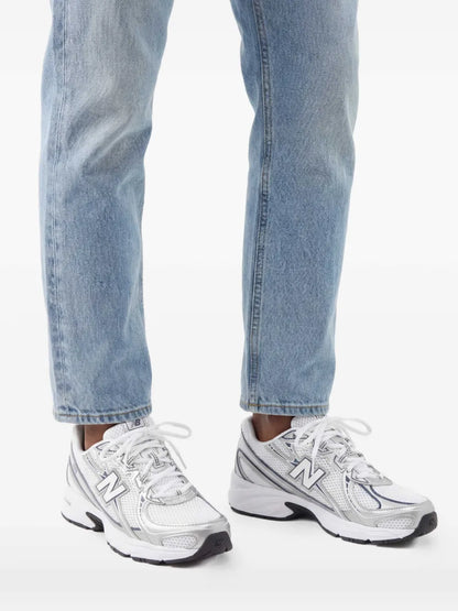 New Balance 740 White Silver Navy