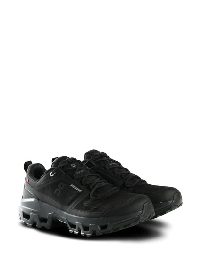 On Running Cloudrock Low Waterproof All Black