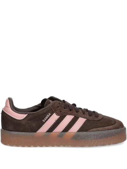 Adidas Sambae Dark Brown Pink