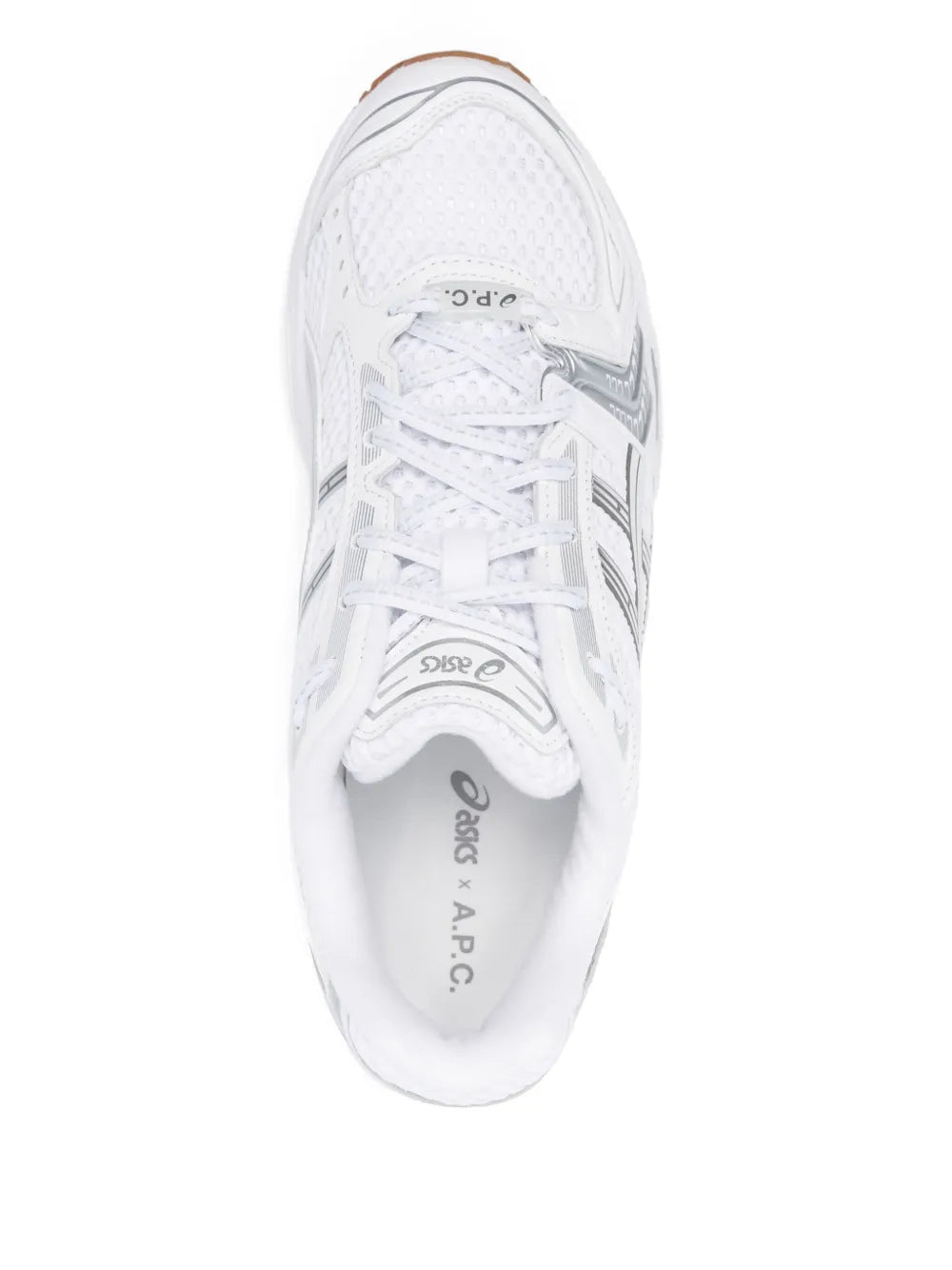 Asics Gel-Kayano 14 A.P.C. White Pure Silver