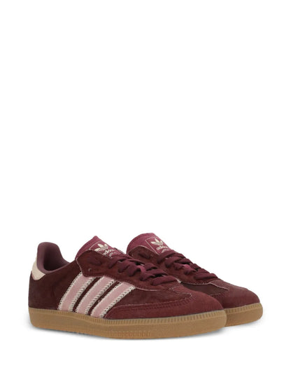 Adidas Samba OG Maroon Sand Strata Pony