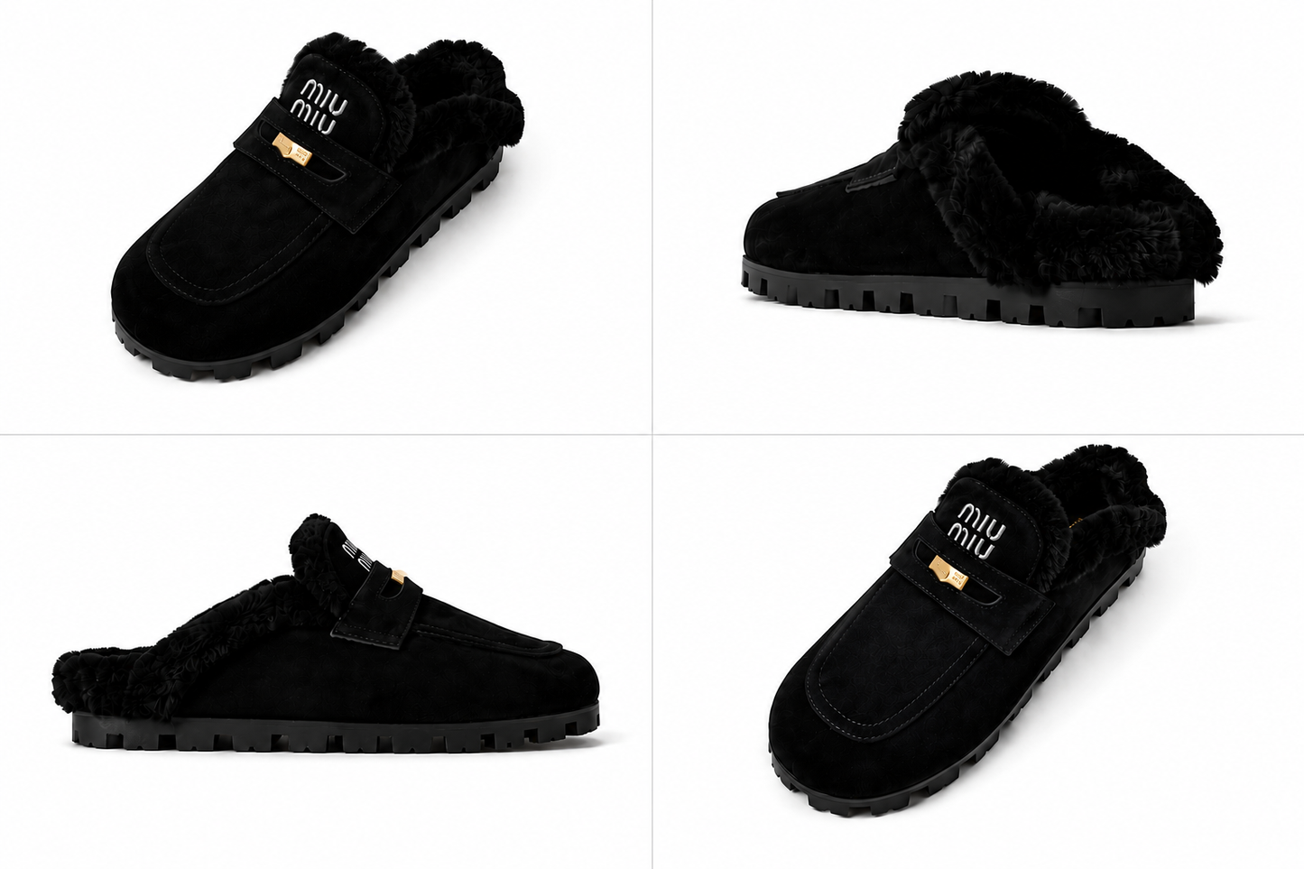 Miu Miu Slipper Black