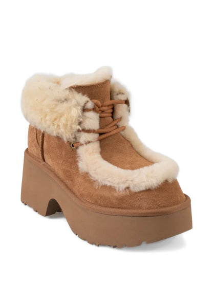 UGG Esmee Lace Up Boot Chestnut