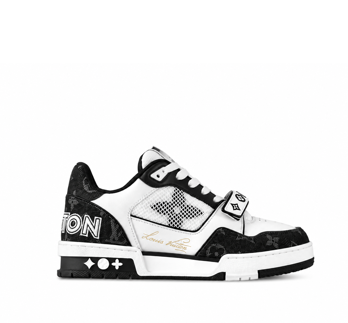 LOUIS VUITTON LV Trainer 'White Black Velcro'
