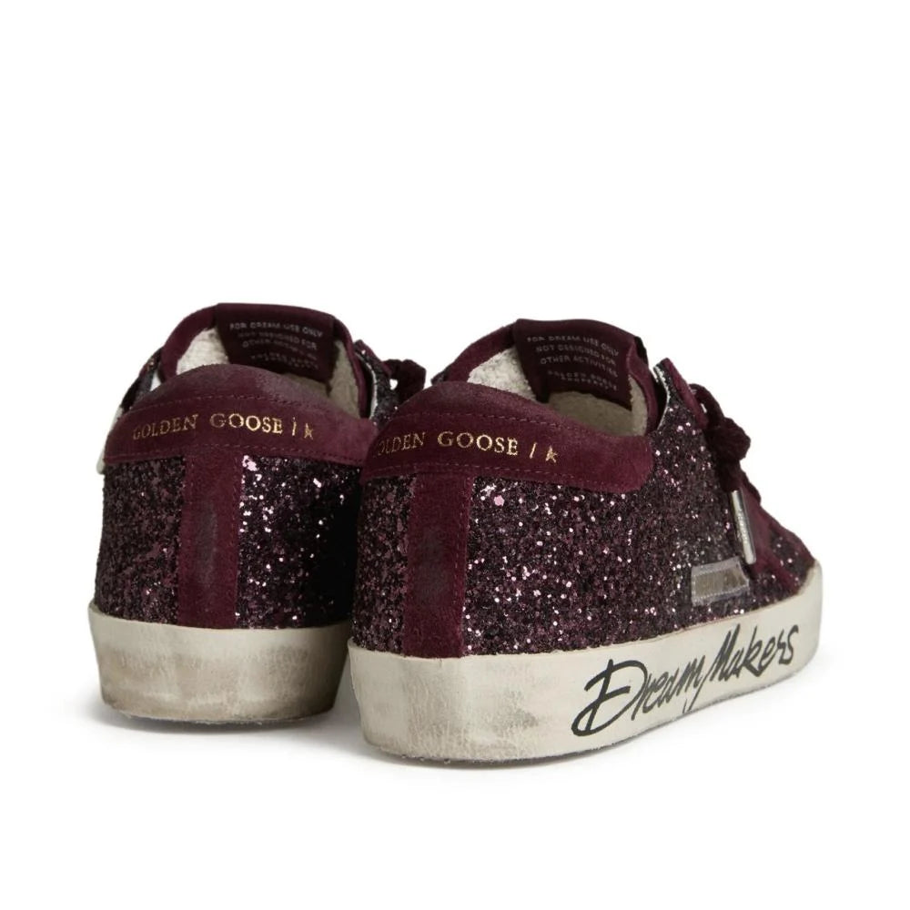 Golden Goose Super-Star sneakers for Women - Burgundy in Kuwait