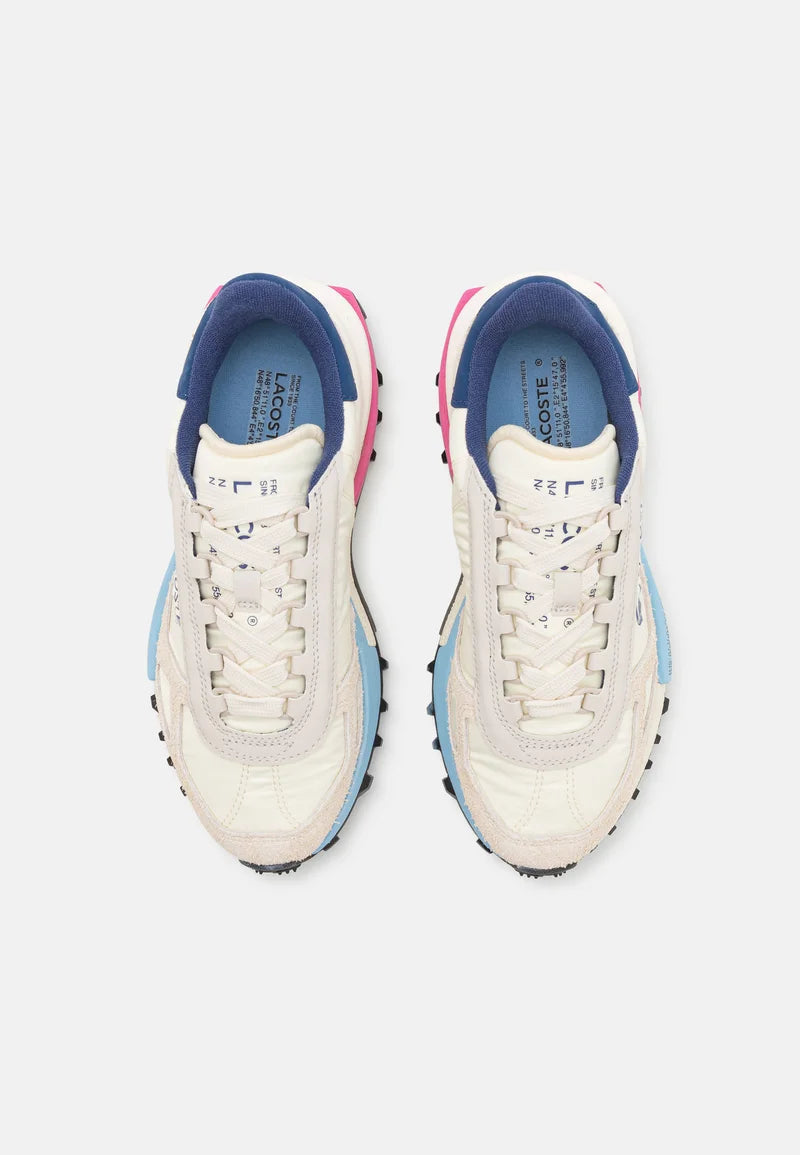 Lacoste Elite Active OffWhite Navy Pink