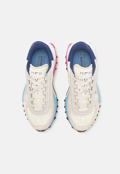 Lacoste Elite Active OffWhite Navy Pink